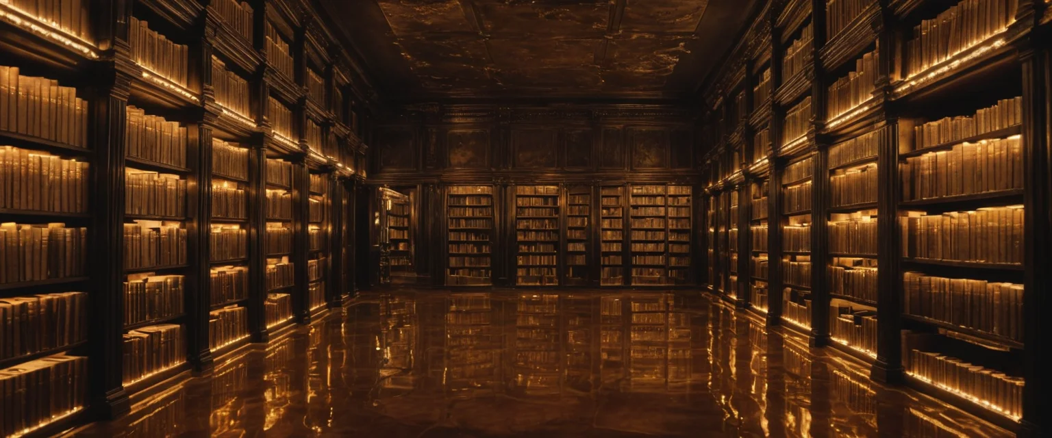 Library of Liquid Time — SDXL AI prompt