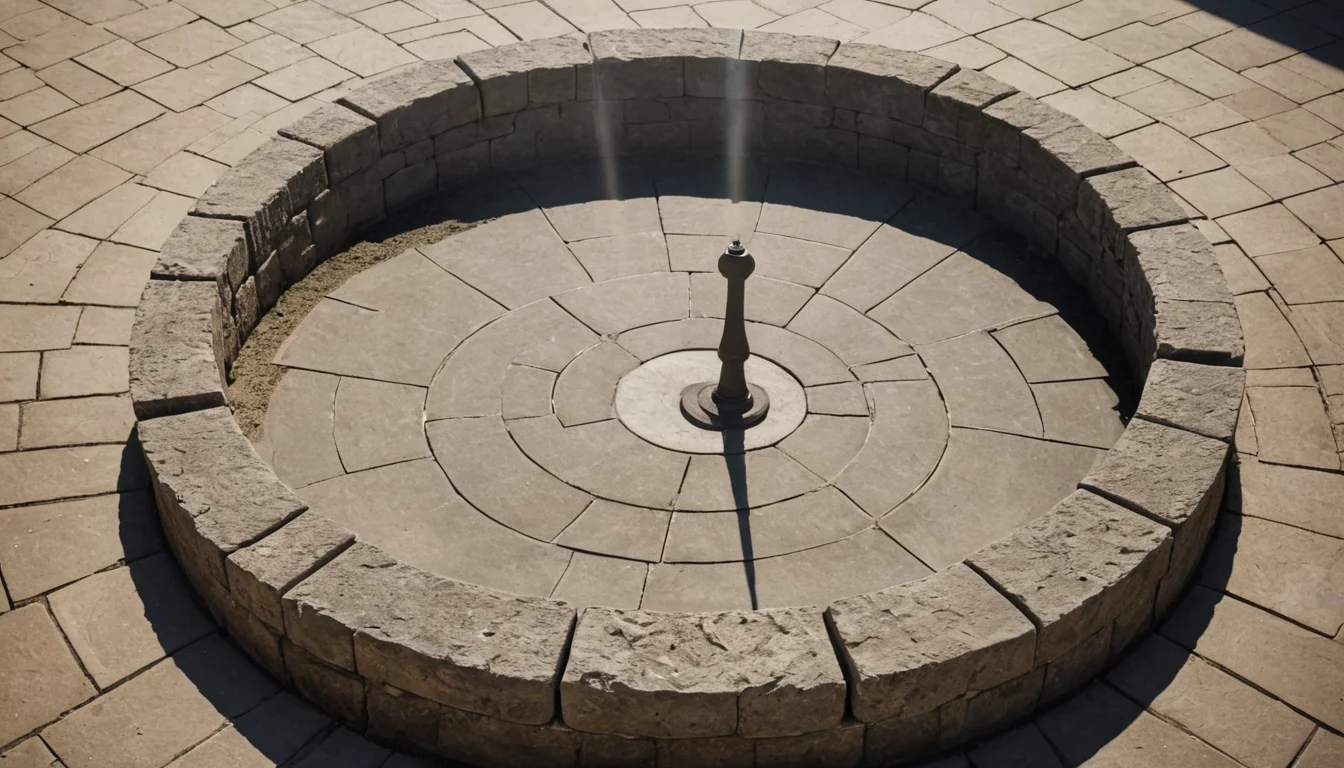 Liquid Clock Well — SDXL AI prompt