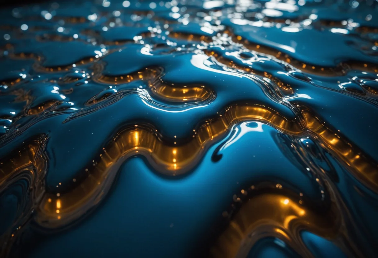 Liquid Geometry Study — SDXL AI prompt