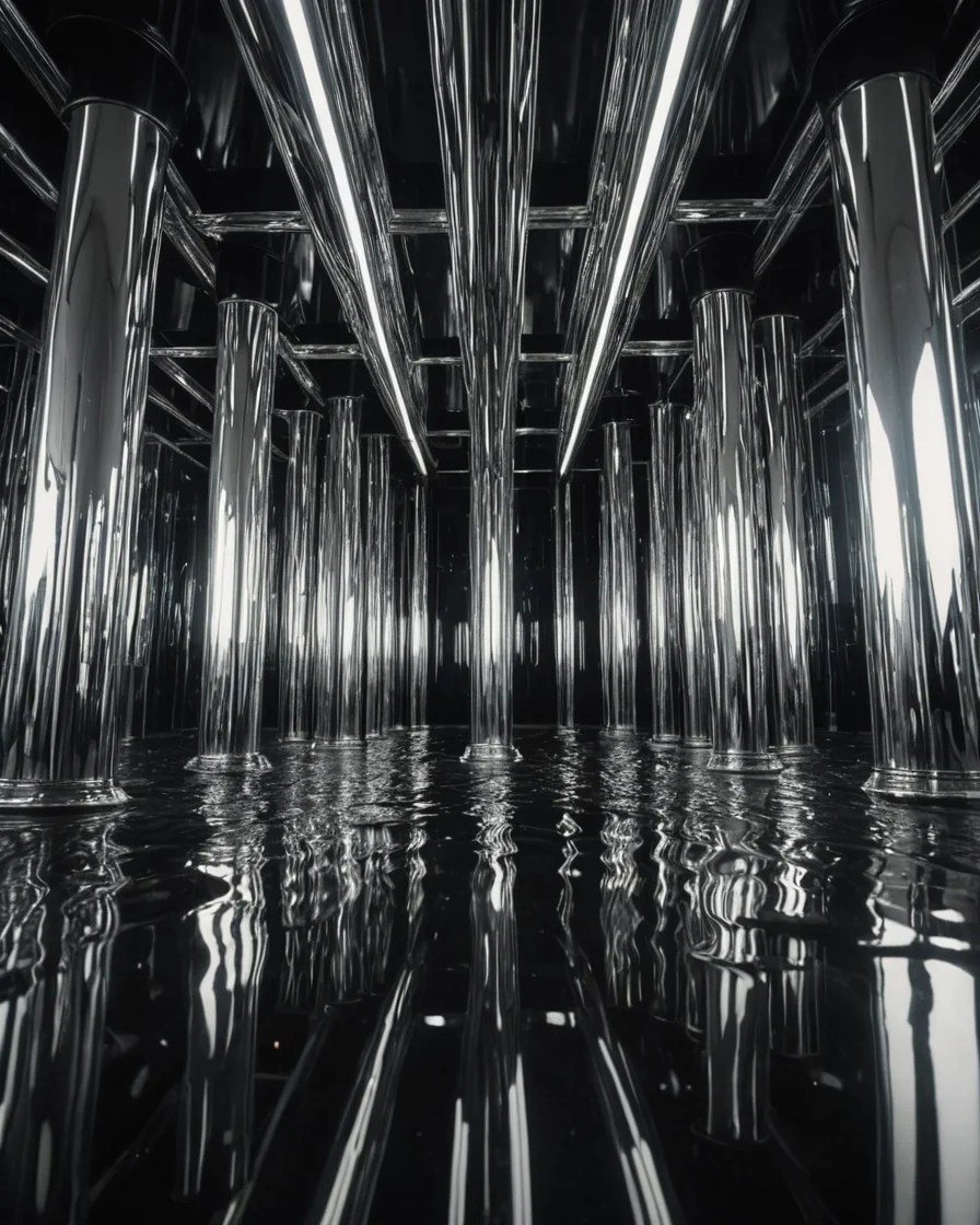 Liquid Geometry — SDXL AI prompt
