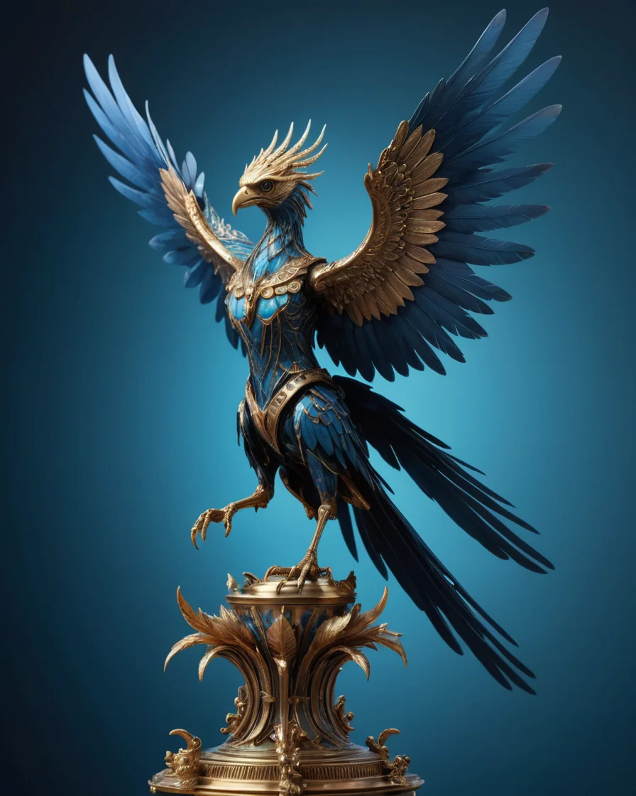 The Light-Feeder Automaton — SDXL AI prompt