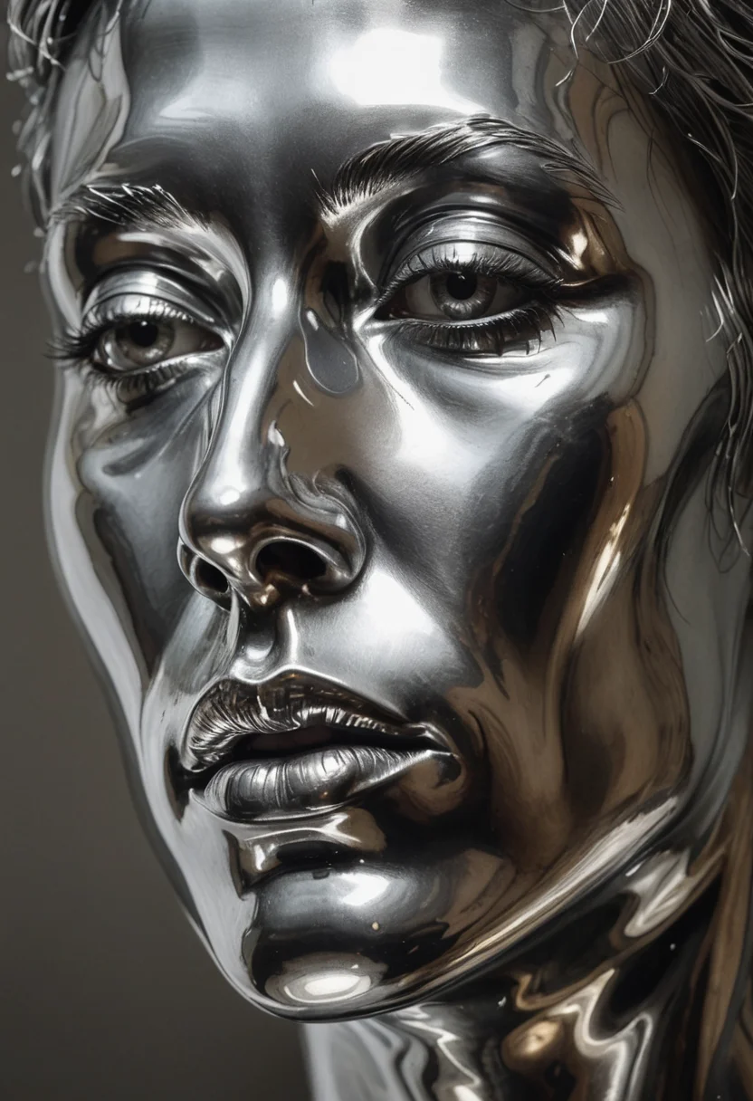 Liquid Portrait — SDXL AI prompt