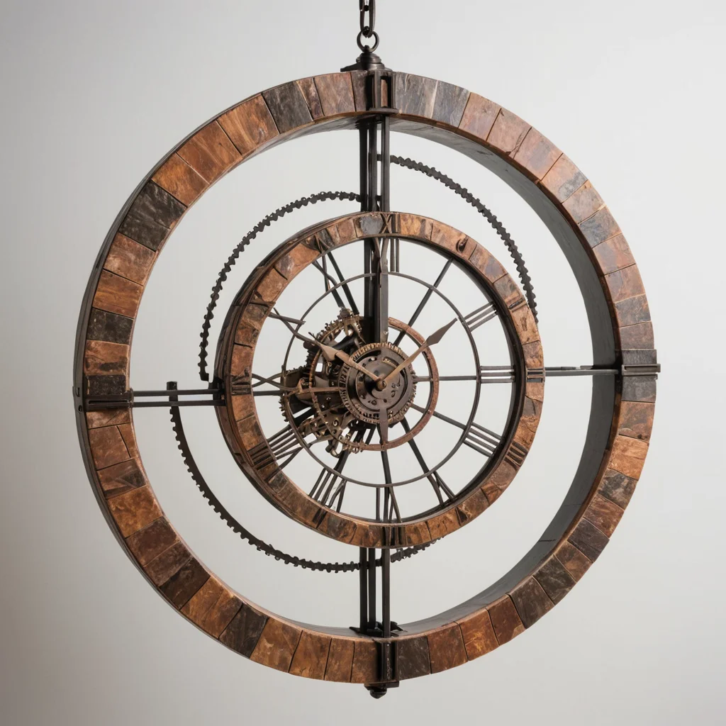 Wood and Copper Chronos — SDXL AI prompt