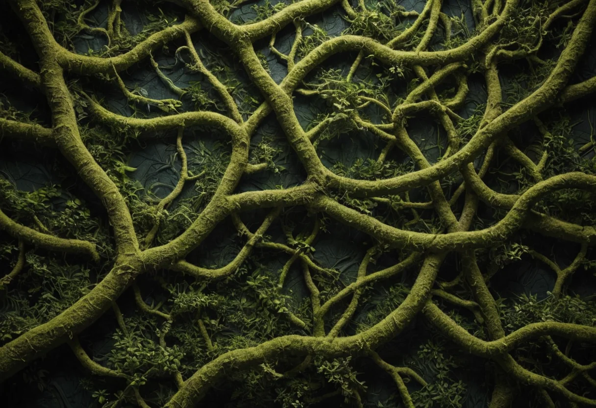 Living Map Tapestry — SDXL AI prompt