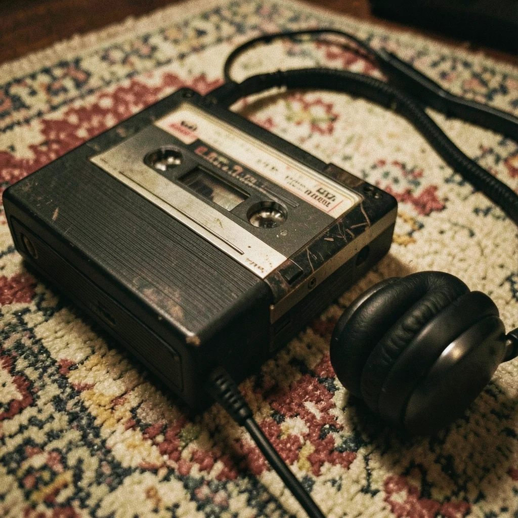 Cassette Static — Flux AI prompt