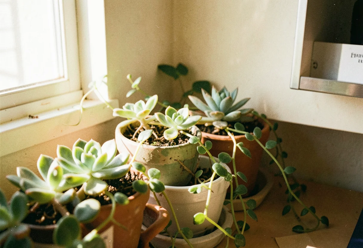 Lo-Fi Plant Garden — Flux AI prompt
