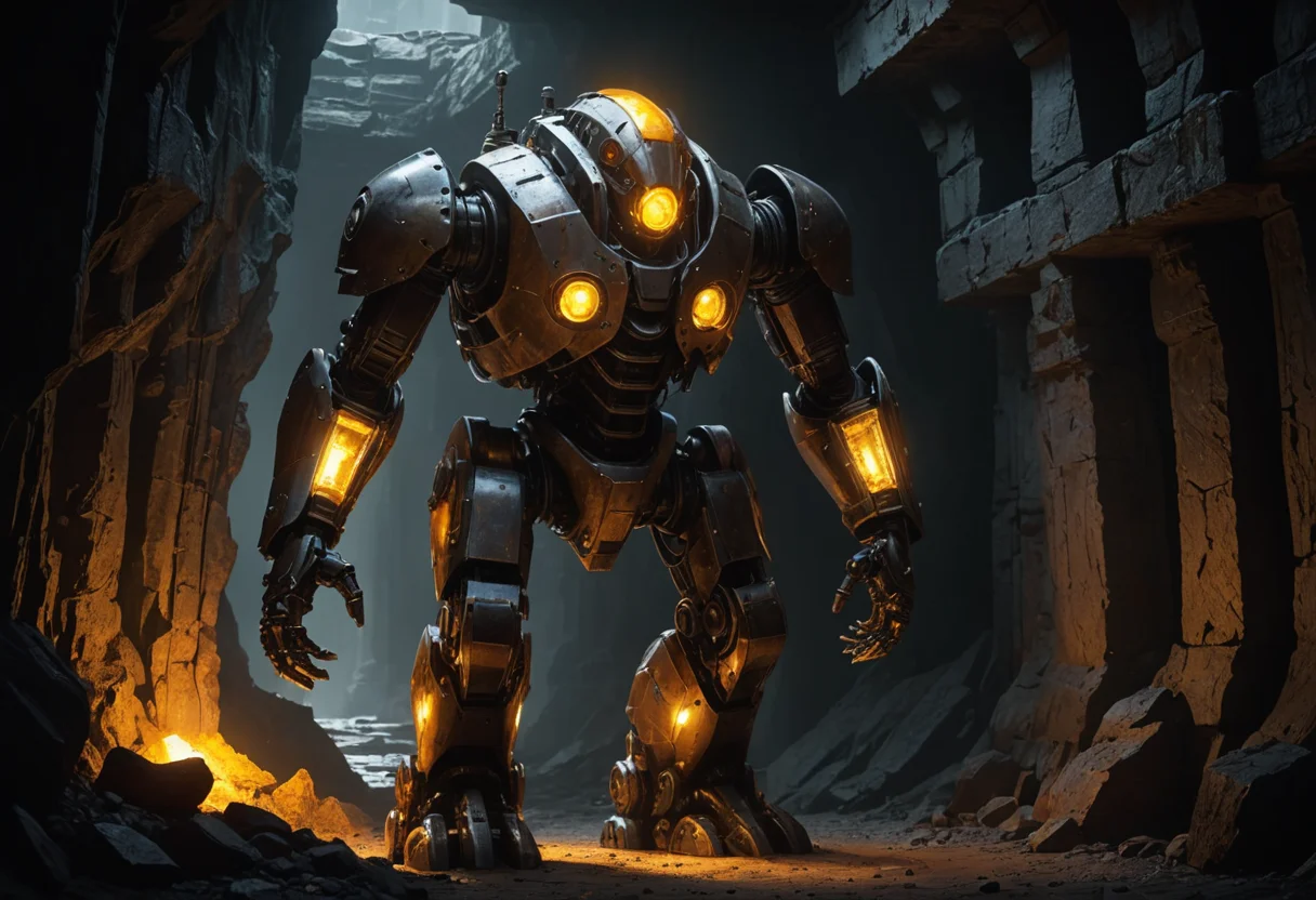 Iron Sentinel — SDXL AI prompt