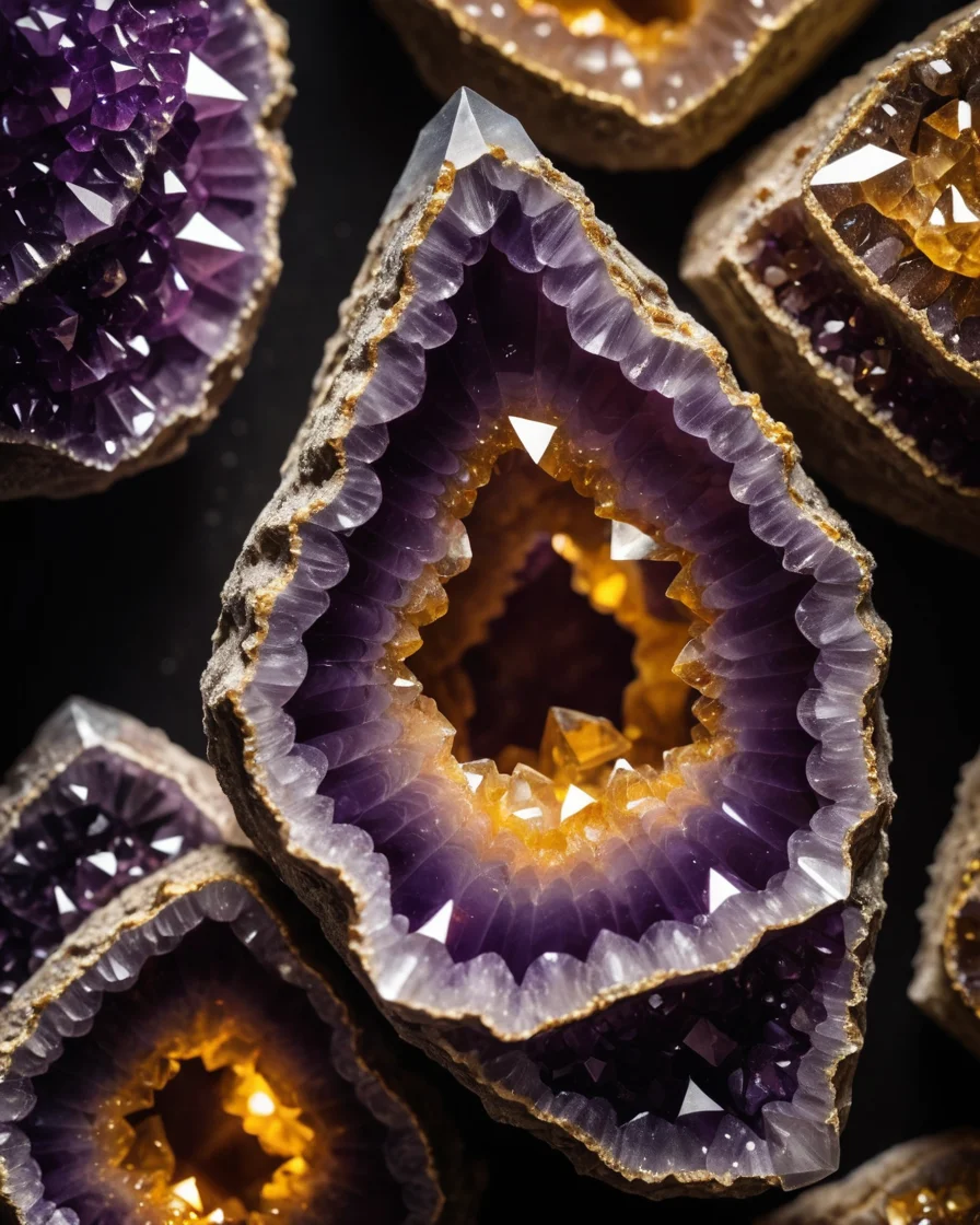 Macro Geode — SDXL AI prompt