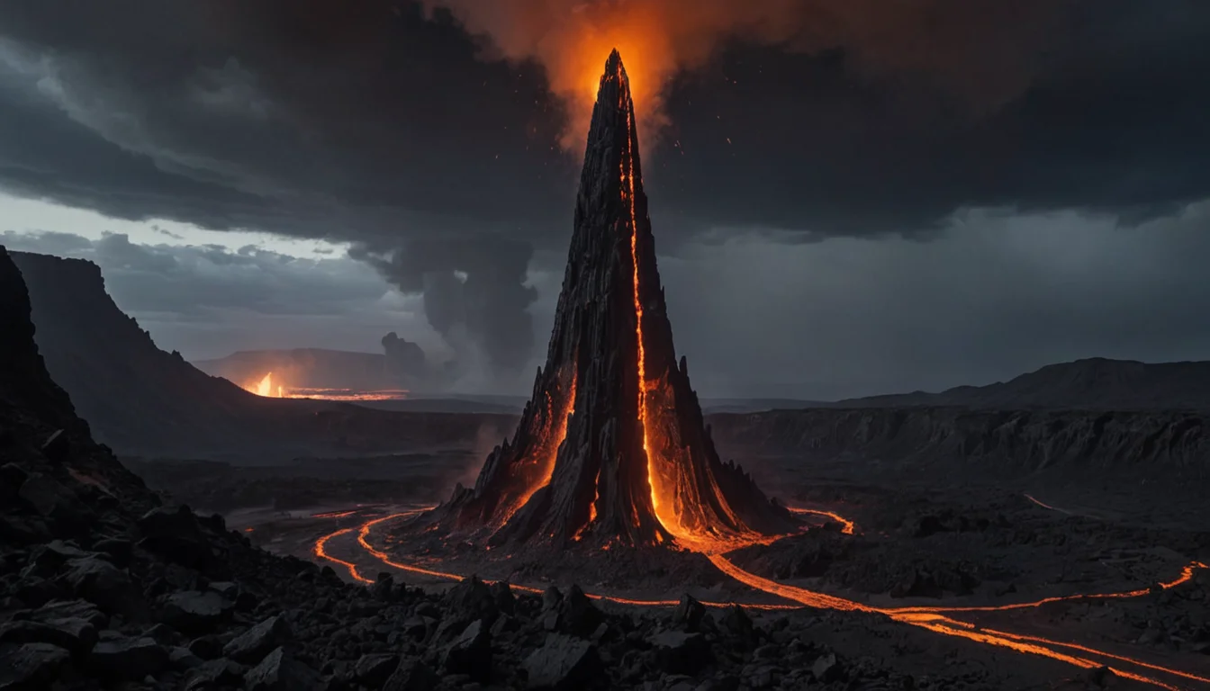 Lava Citadel — SDXL AI prompt