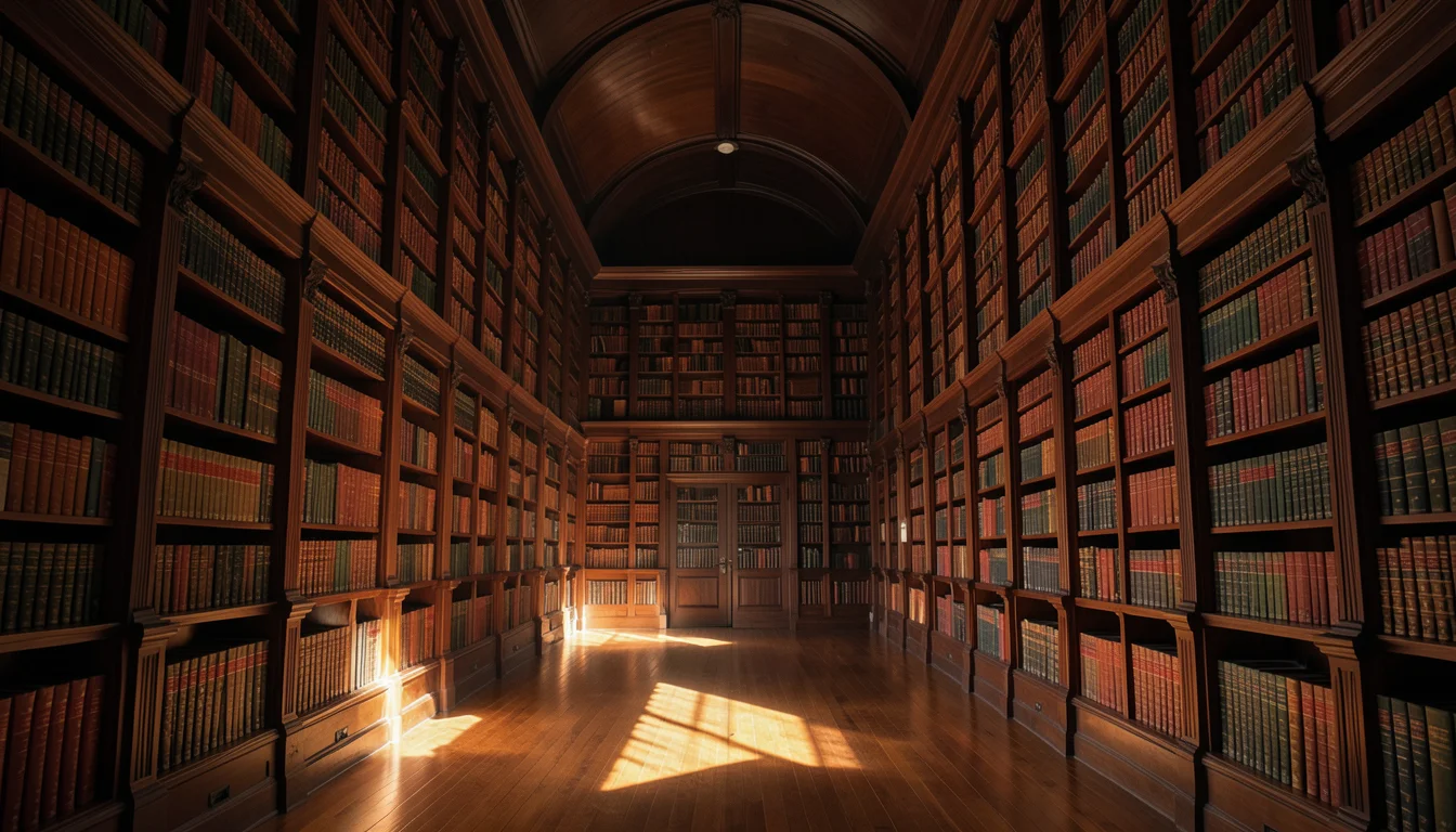 Dark Library — Flux AI prompt