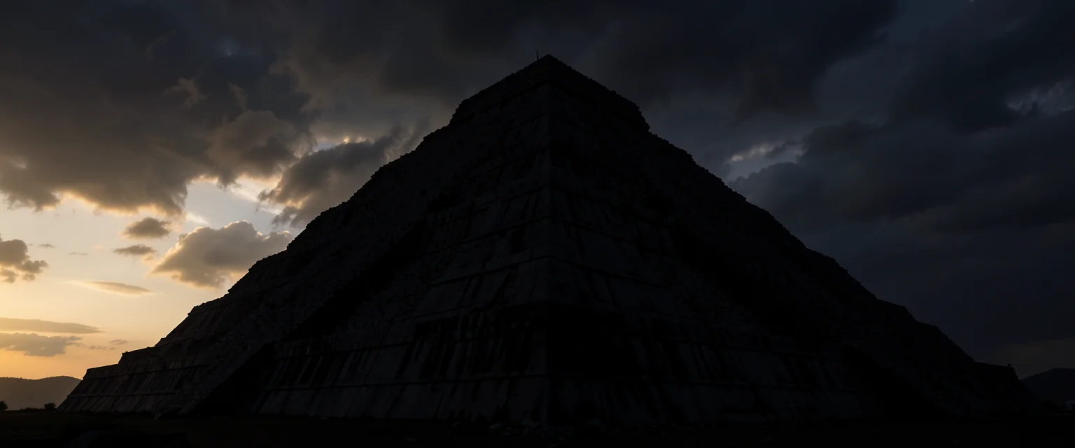 Majesty Pyramid Shadow — Flux AI prompt