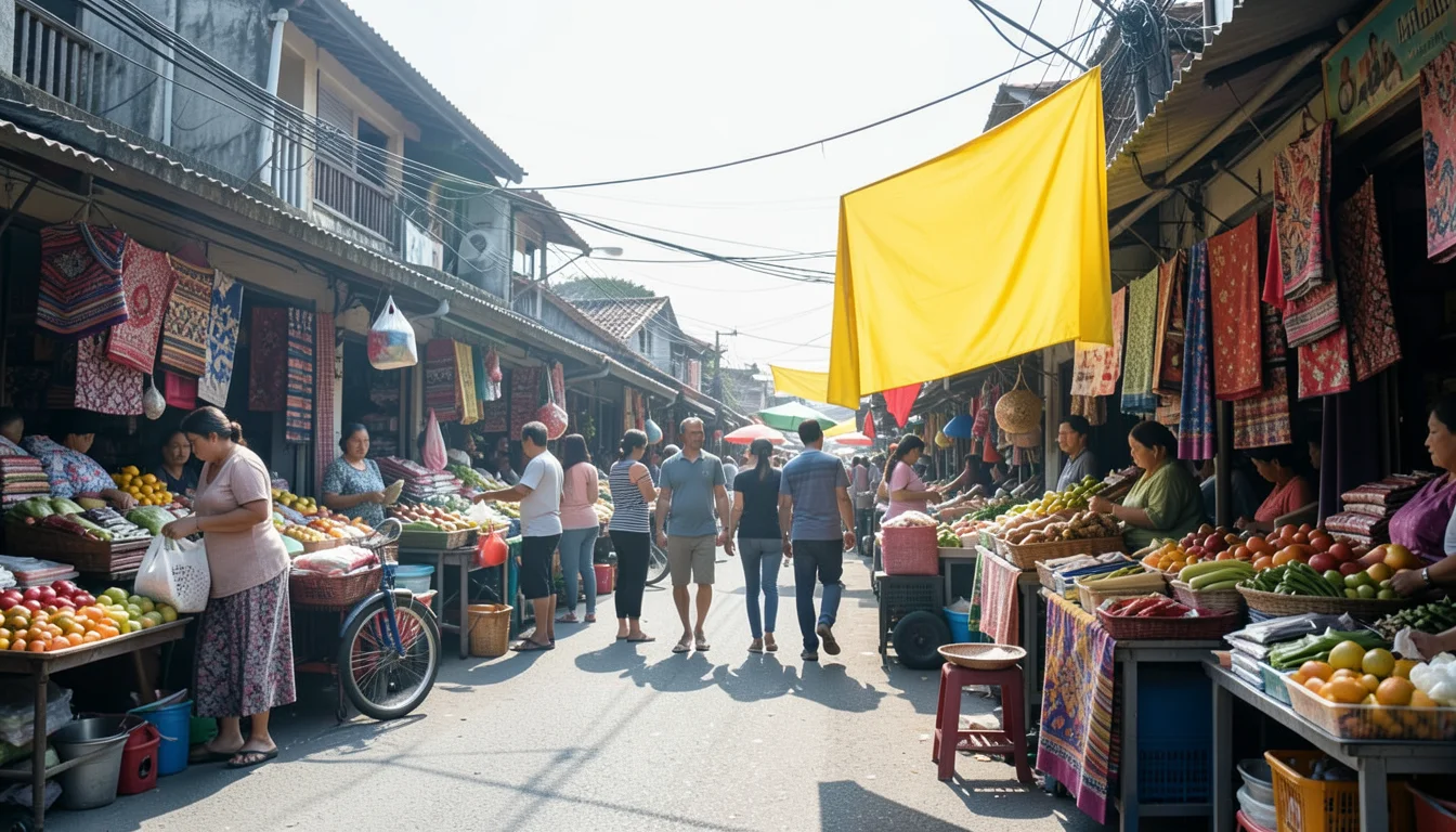 Market Overload — Flux AI prompt