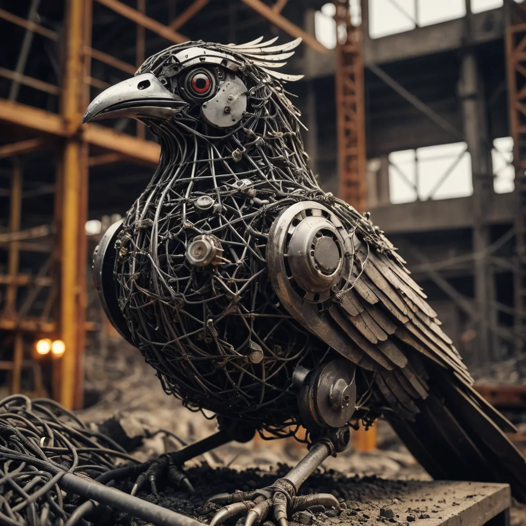 Mechanical Beast Creation — SDXL AI prompt