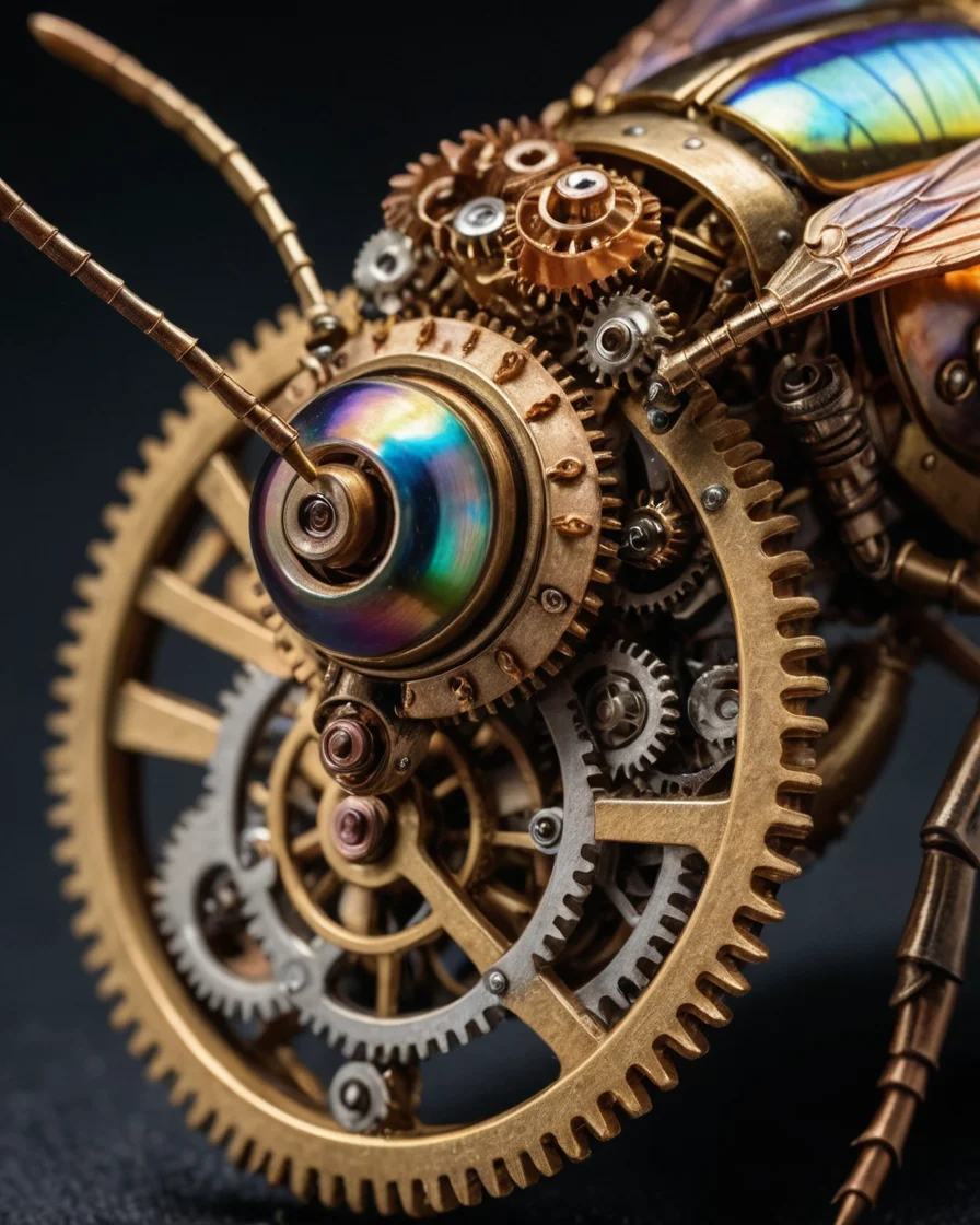Clockwork Hornet Anatomy — SDXL AI prompt