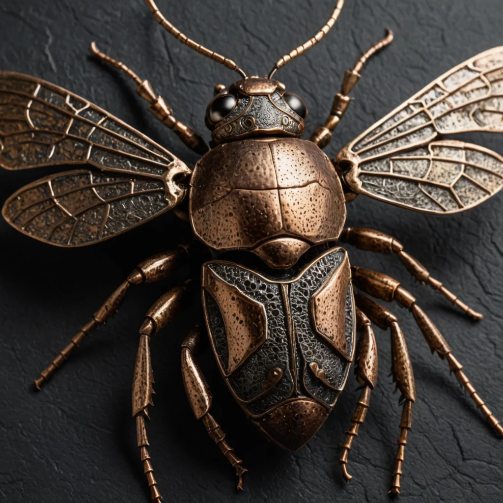 Rust-Beetle Portrait — SDXL AI prompt