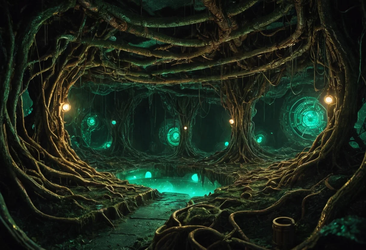 Fungal Foundry — SDXL AI prompt