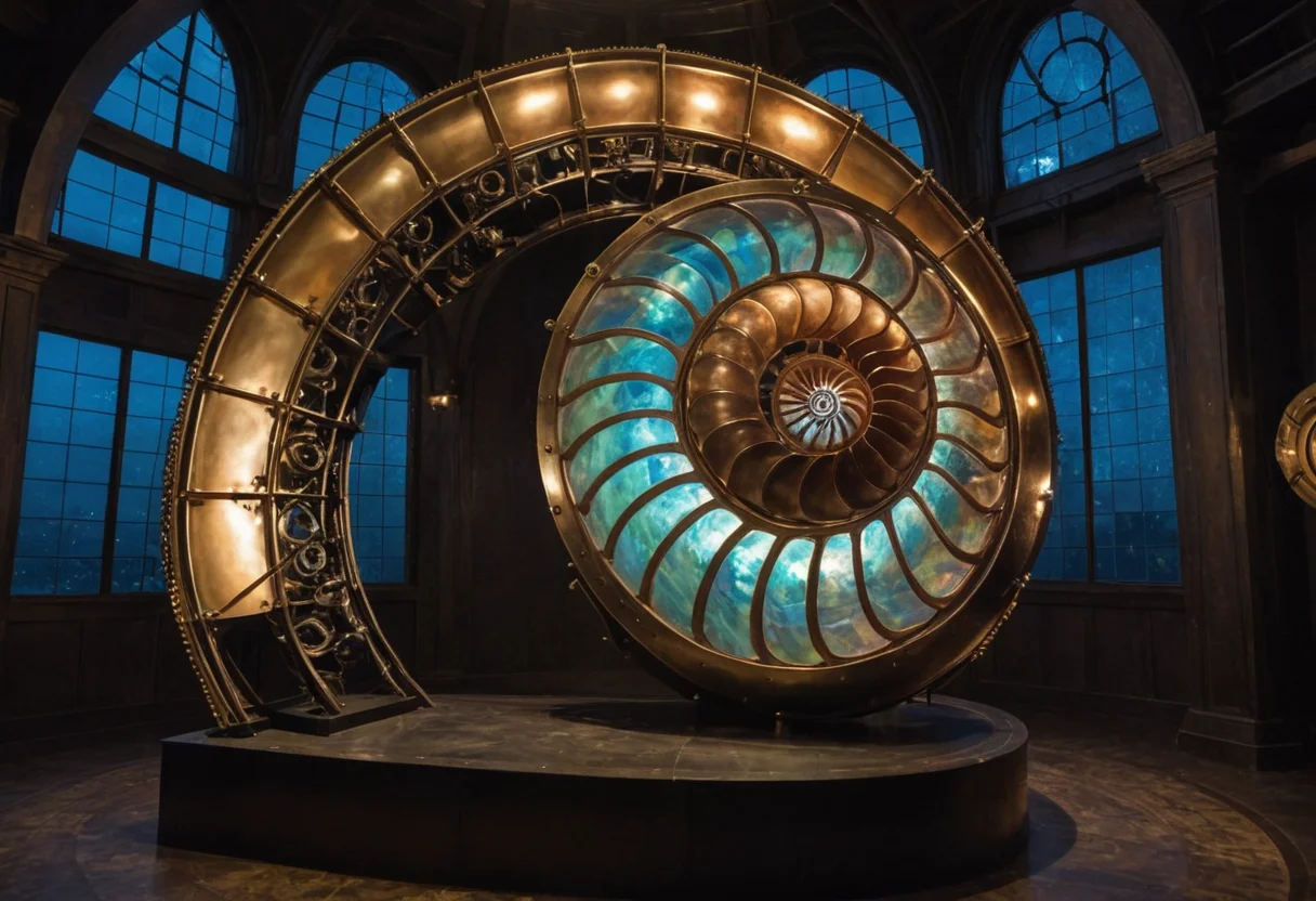 The Nautilus Chamber — SDXL AI prompt