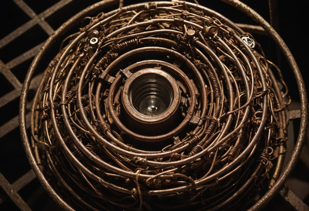 Mechanical Nest — SDXL AI prompt