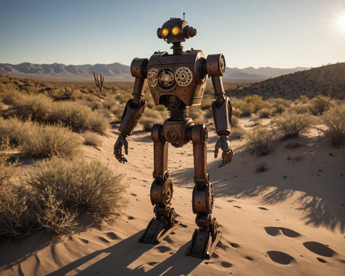 Rust Automaton — SDXL AI prompt