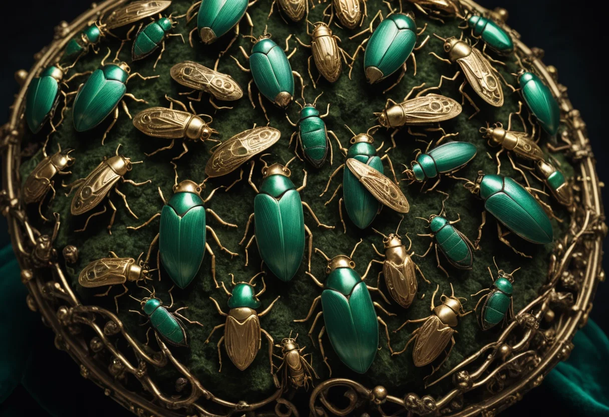 Clockwork Insect Colony — SDXL AI prompt