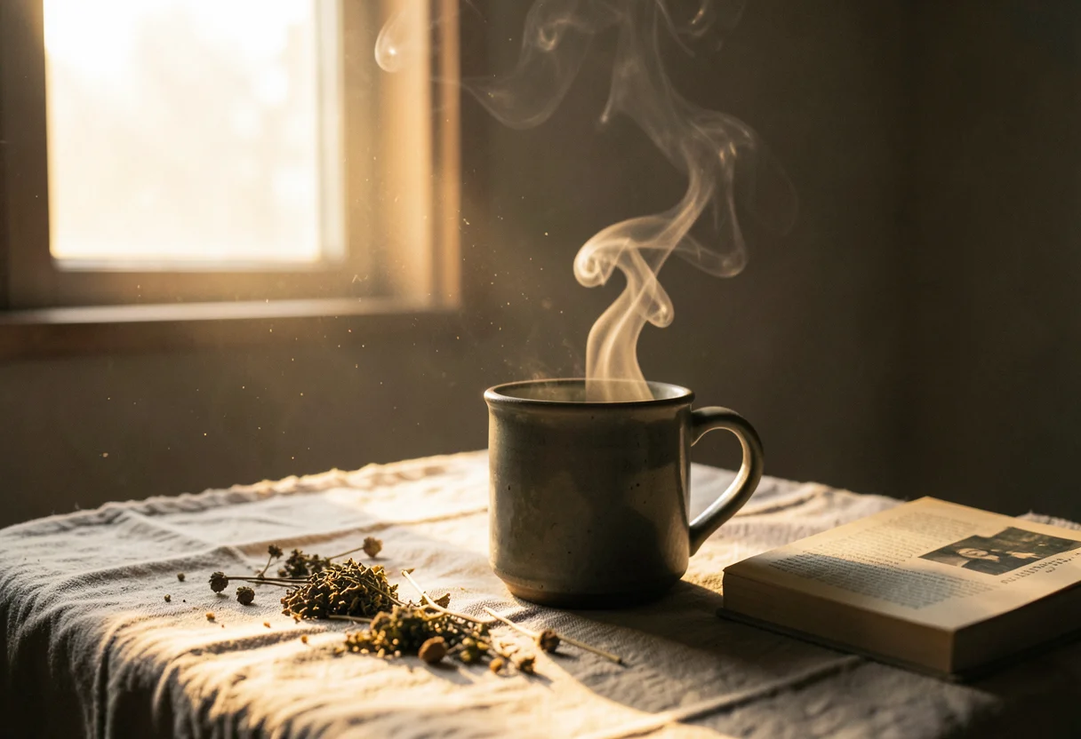 Meltdown Tea Ritual — Flux AI prompt