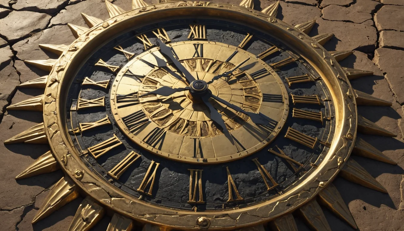 Desert Chronos Melt — SDXL AI prompt