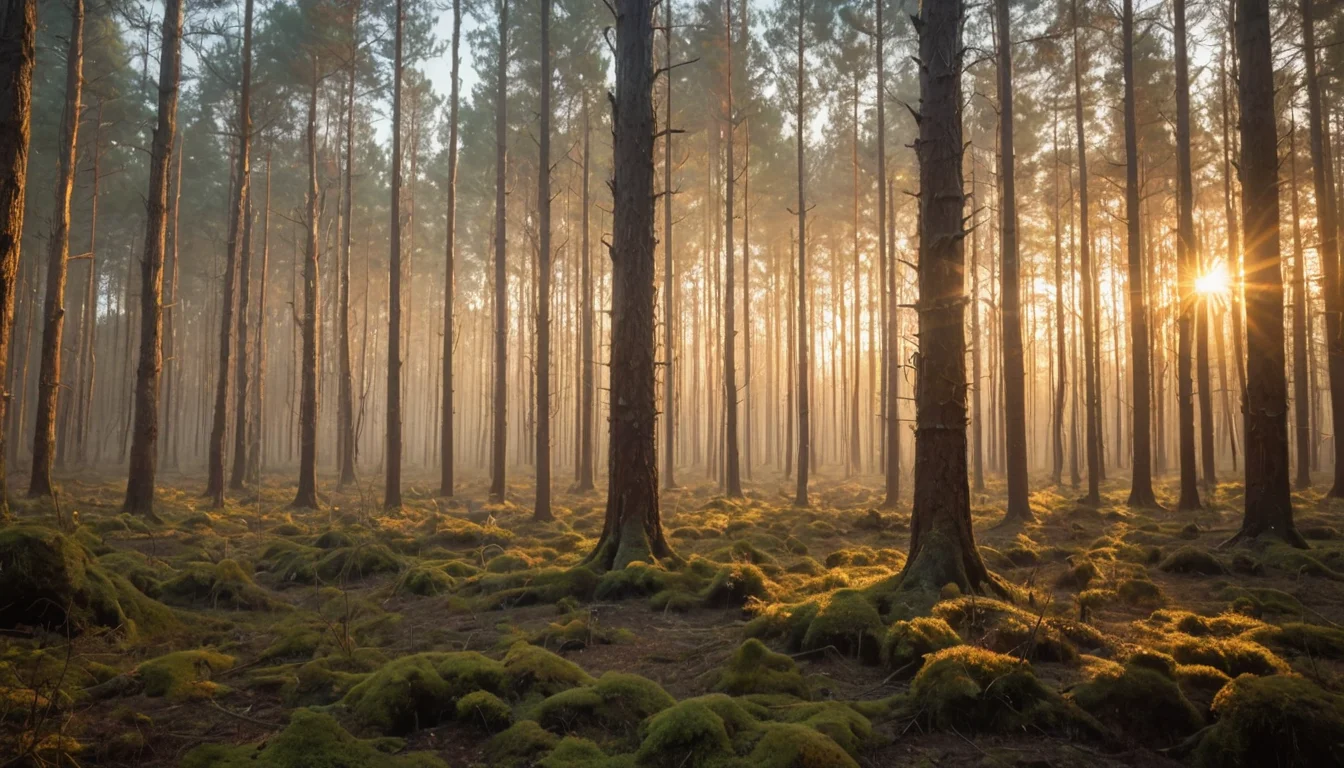 Mercury Forest Canopy — SDXL AI prompt