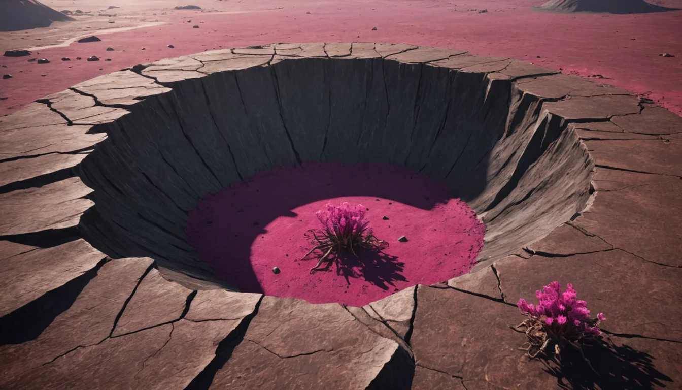 Crater Bloom — SDXL AI prompt