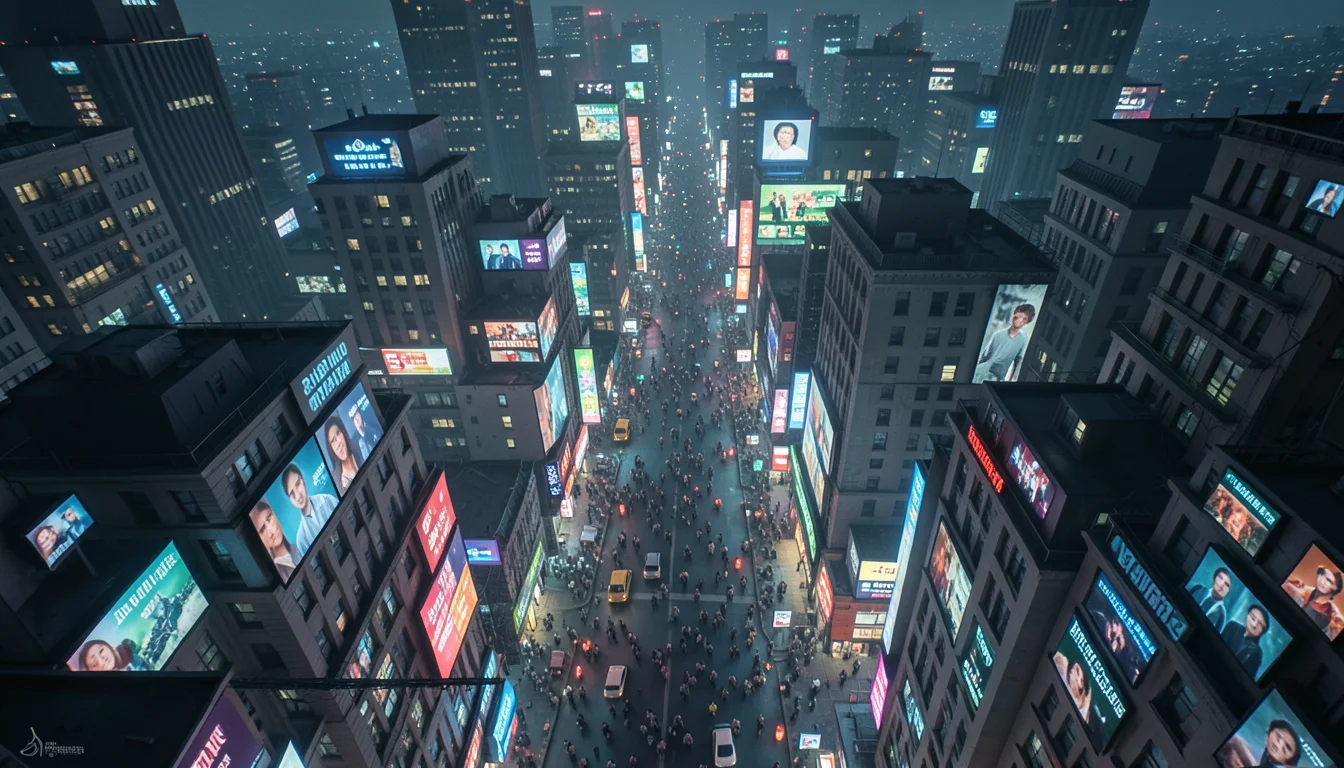 Overload Grid — Flux AI prompt