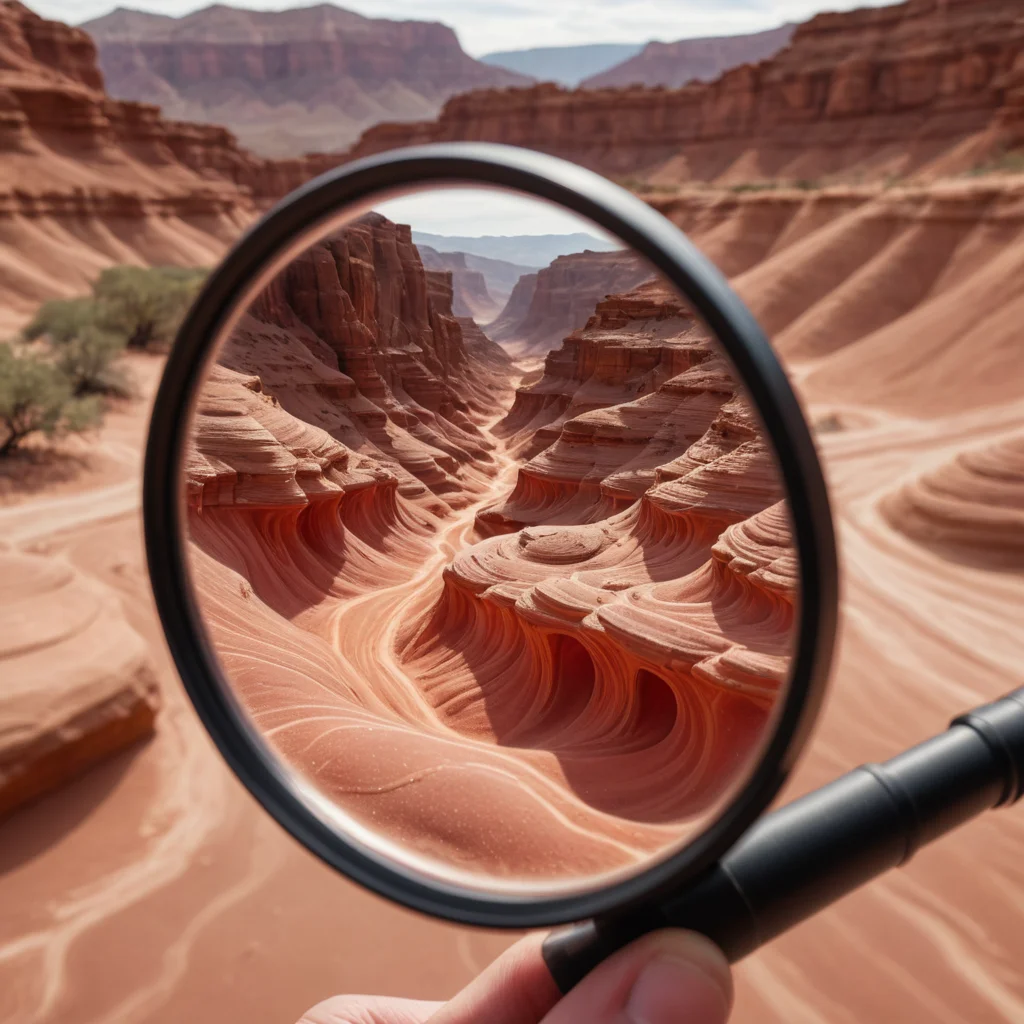 Magnified Desert — SDXL AI prompt