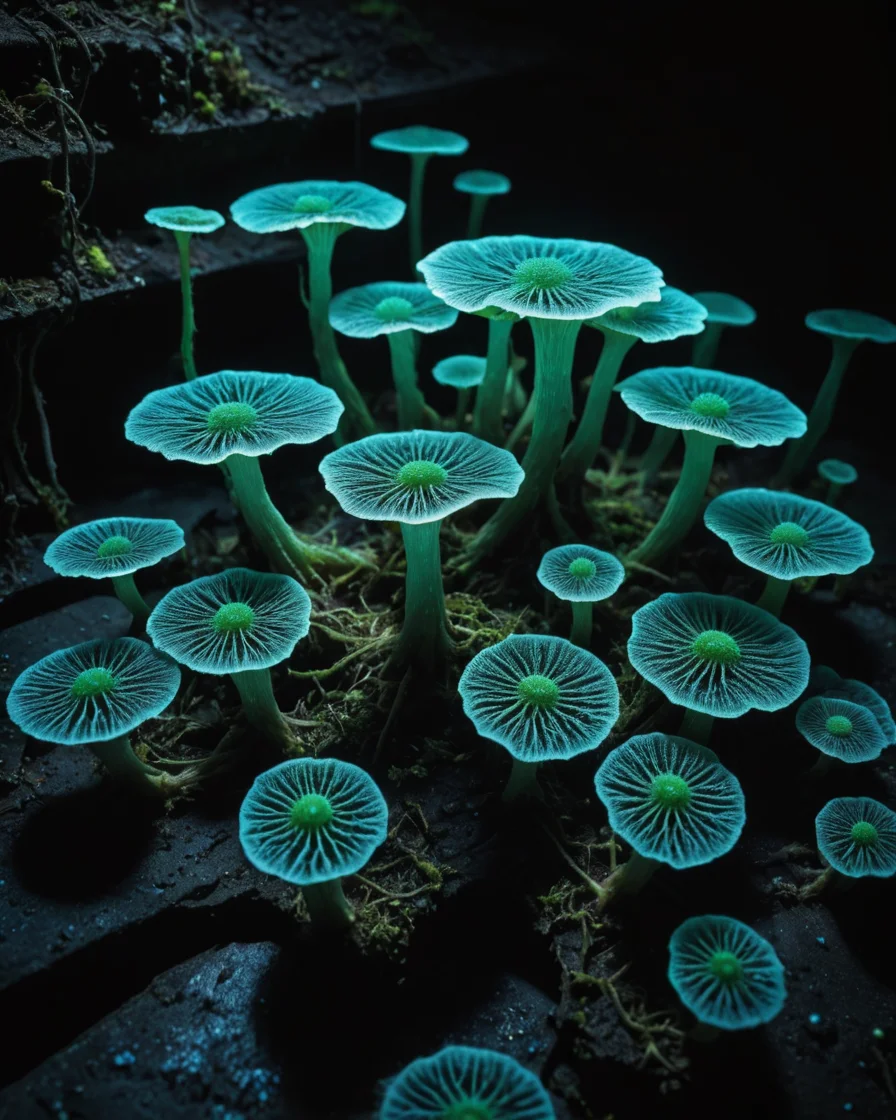 Myco-Citadel (photography) — SDXL AI prompt