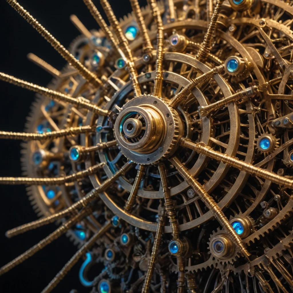 Microscopic Engine Study — SDXL AI prompt