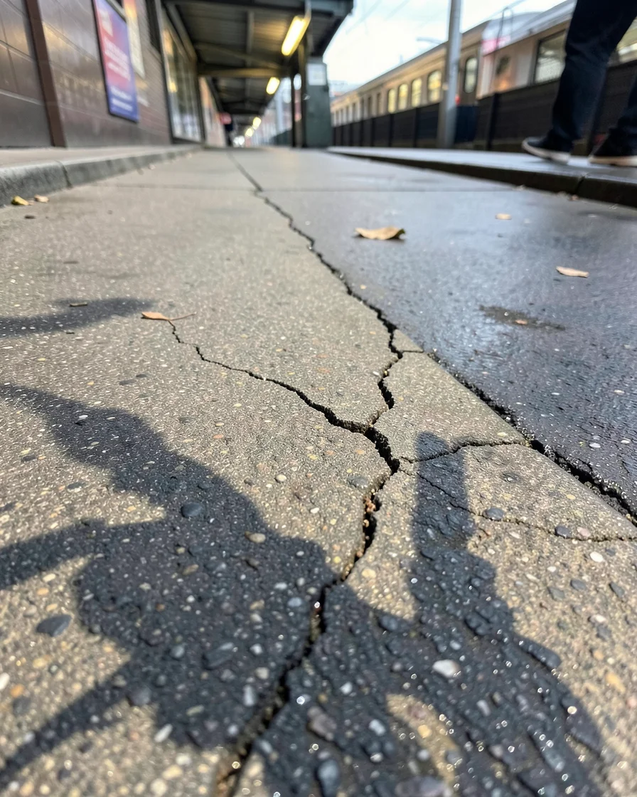 Urban Cracks — Flux AI prompt