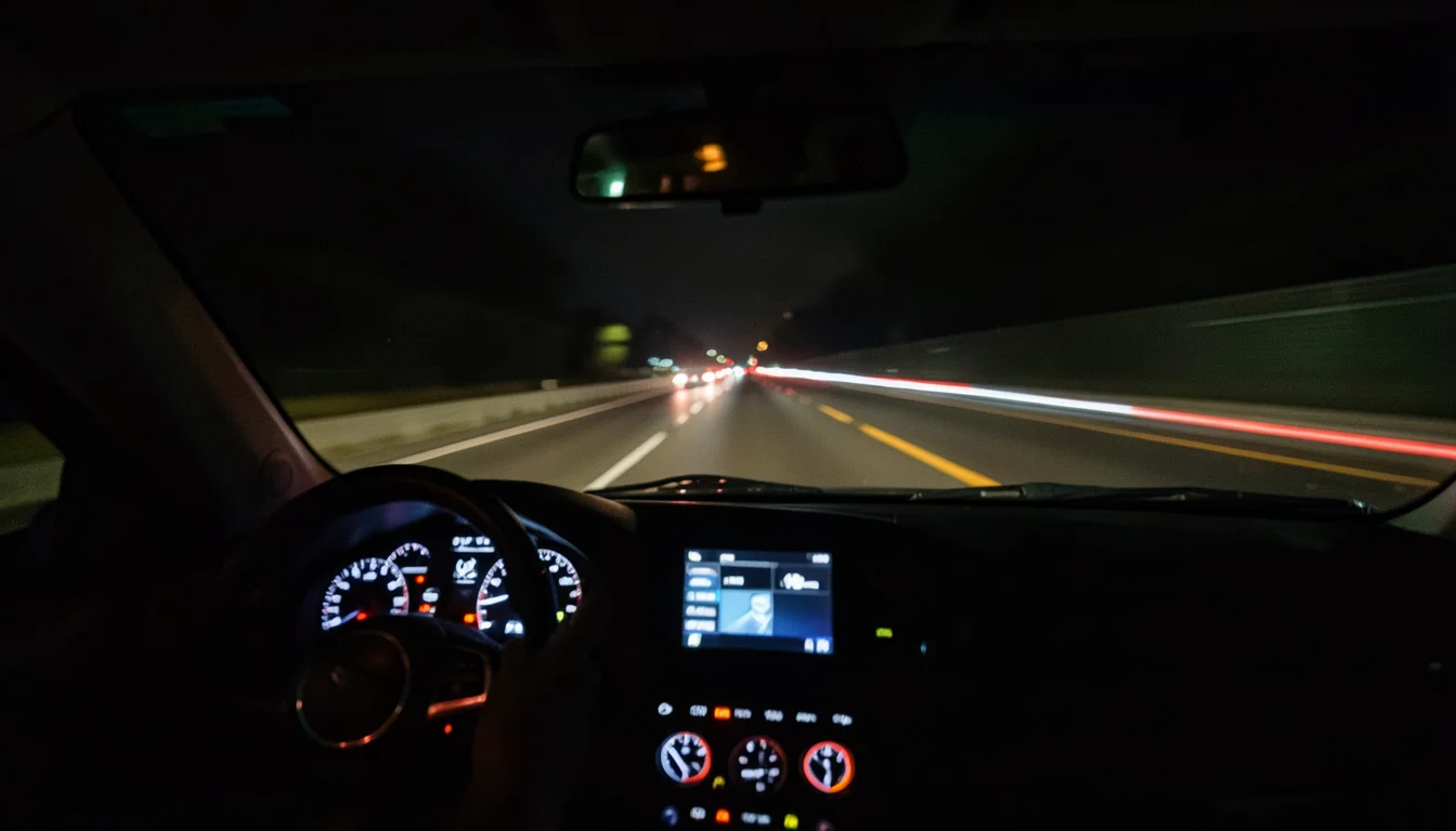 Midnight Drift — Flux AI prompt