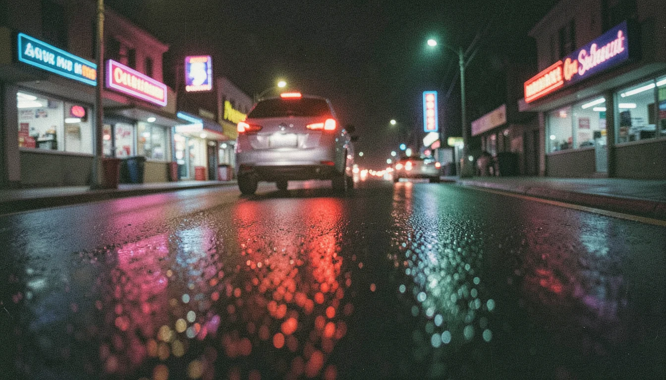 Neon Afterglow — Flux AI prompt