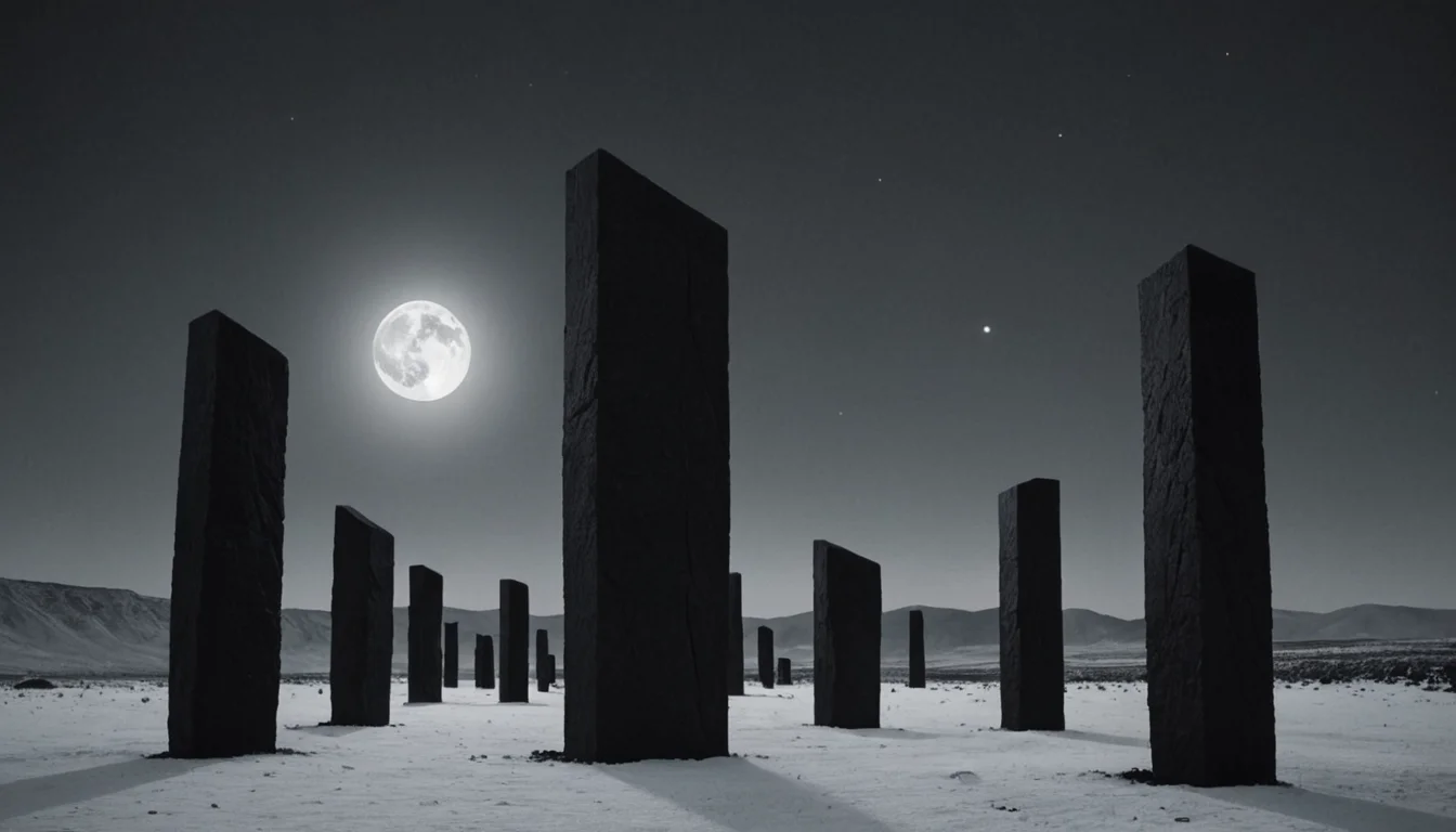 Minimalist Void City — SDXL AI prompt