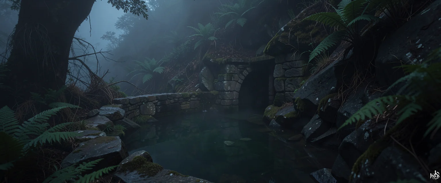 The Deep Spring — Flux AI prompt