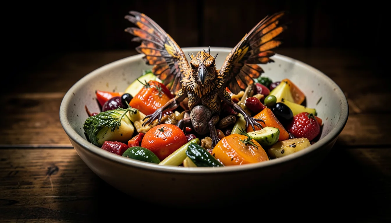 Surreal Feast — Flux AI prompt
