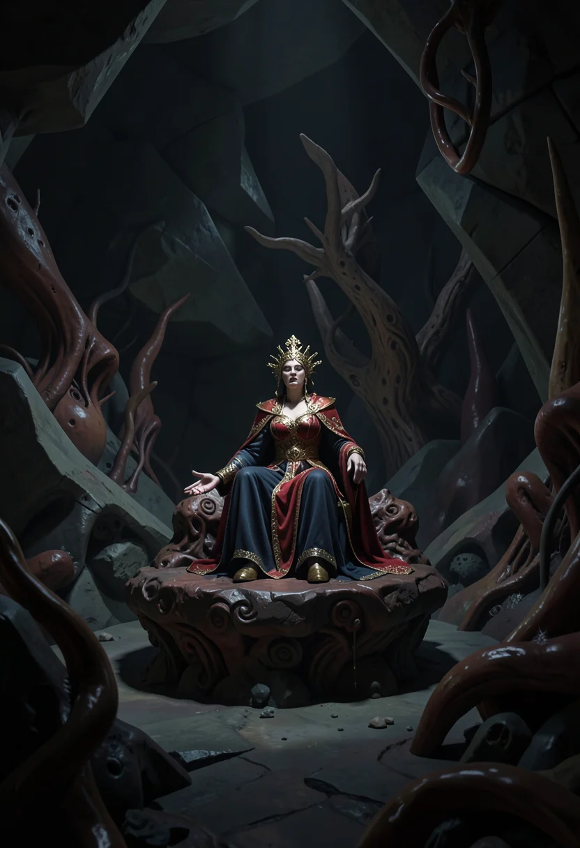 The Gilded Cage — Flux AI prompt