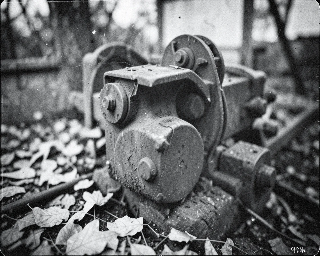 Analog Decay Study — Flux AI prompt