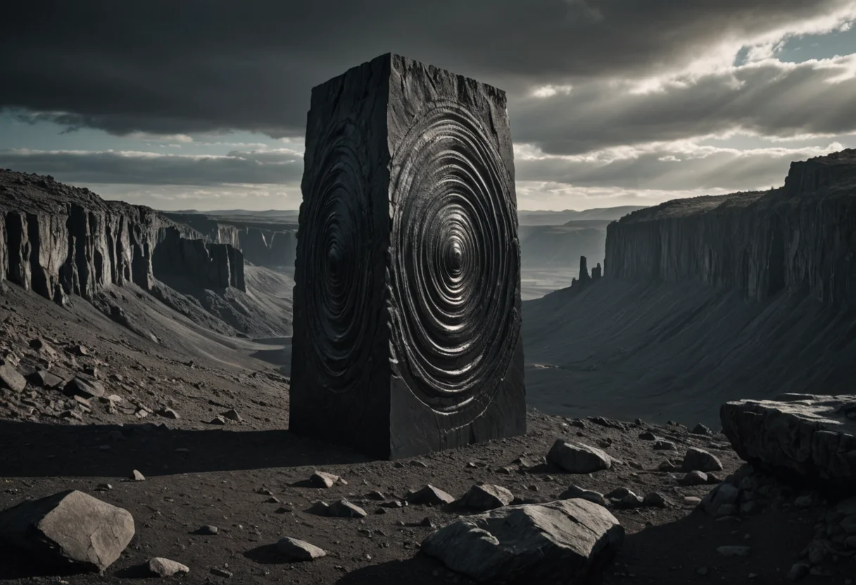 Monolith of Sound Garden — SDXL AI prompt