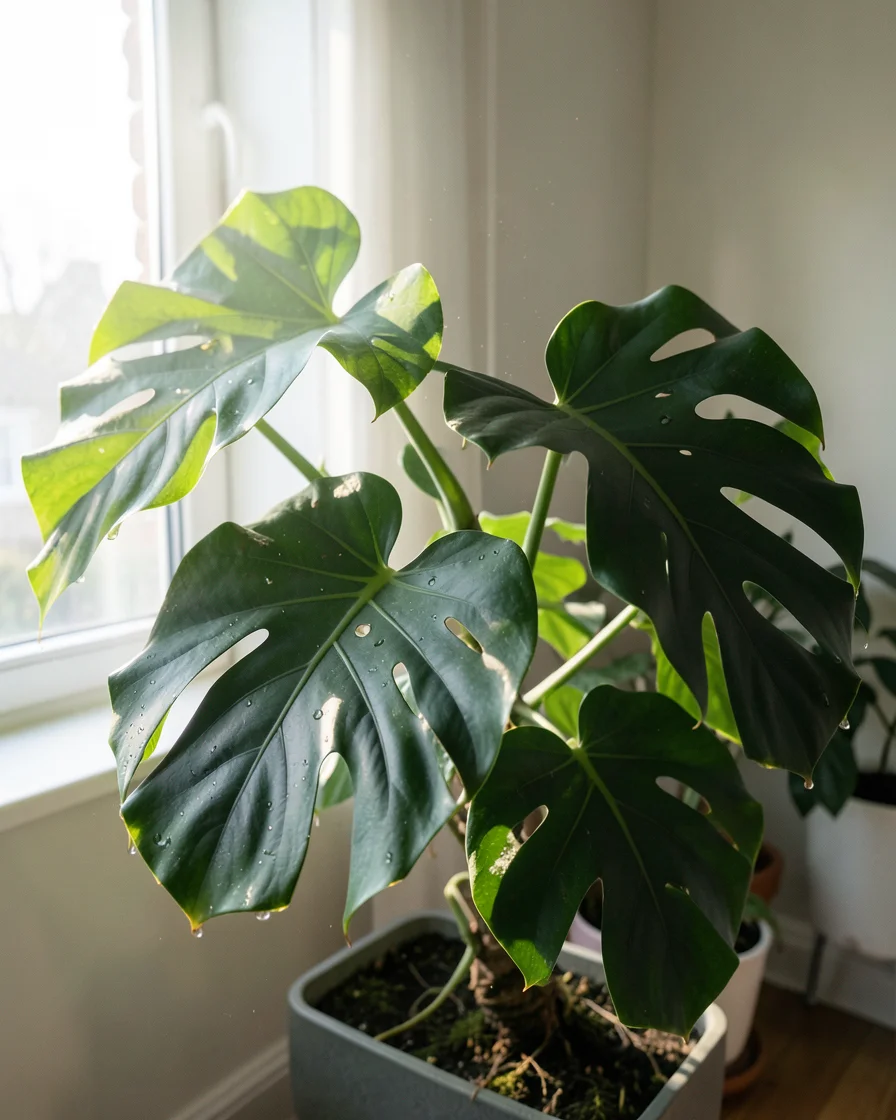 Monstera Study — Flux AI prompt