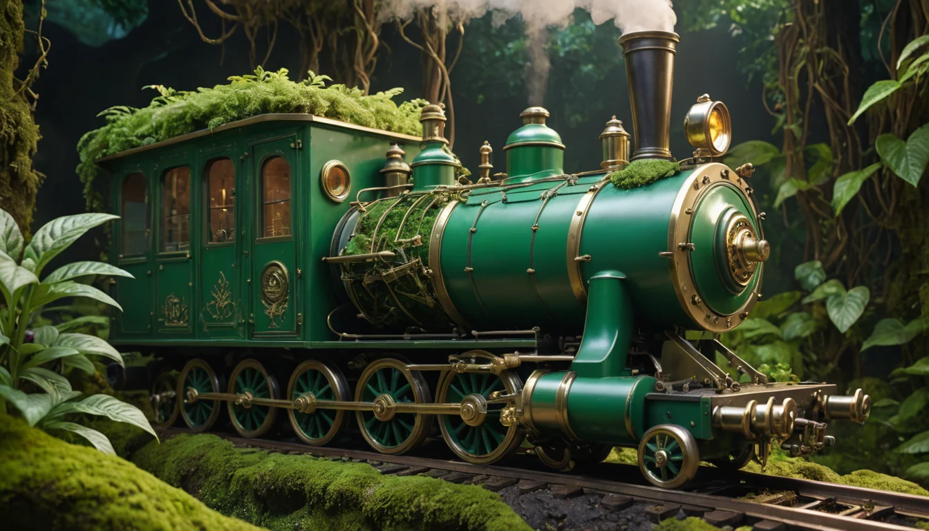 Verdant Engine (still-life) — SDXL AI prompt