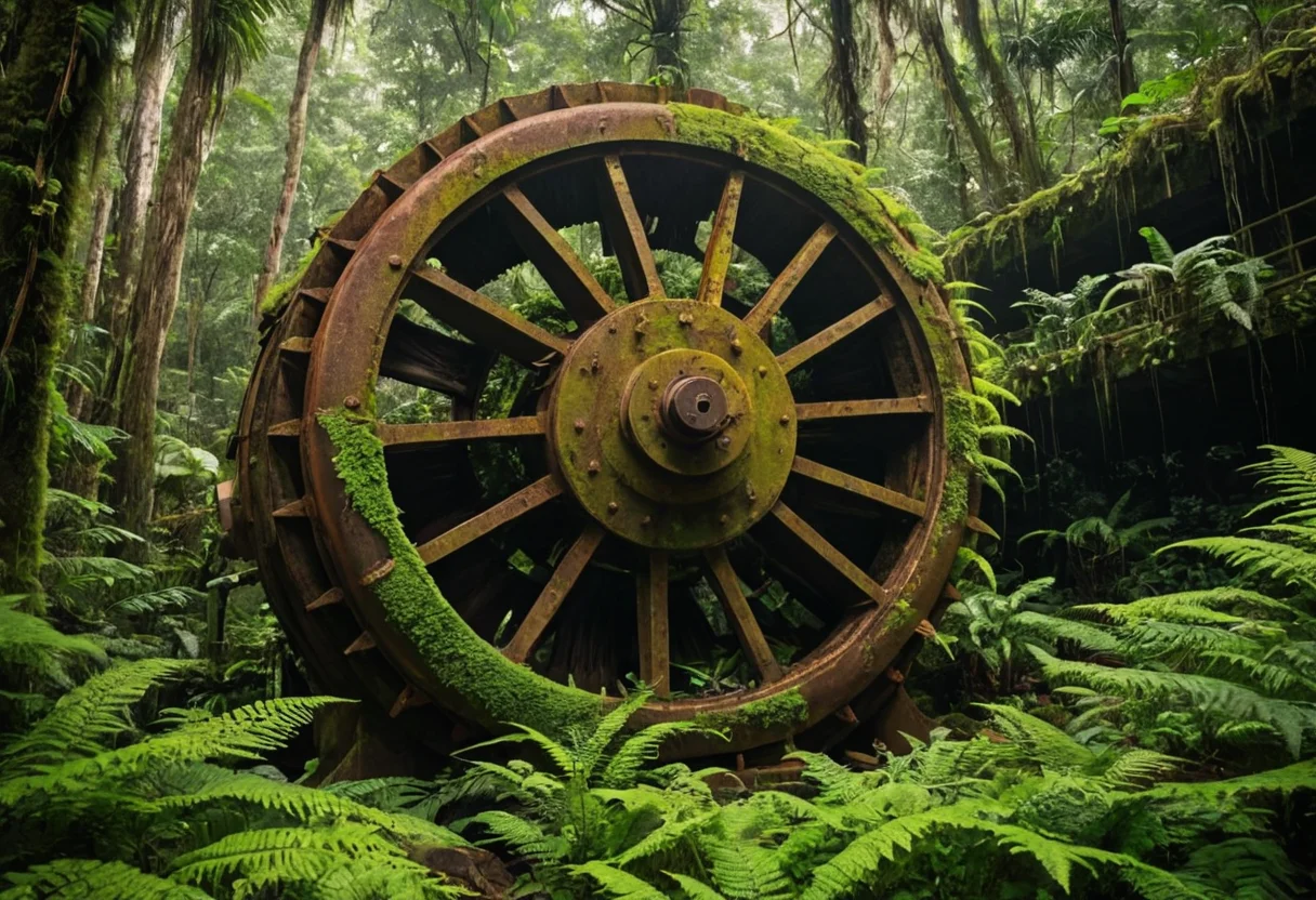 Moss Turbine — SDXL AI prompt