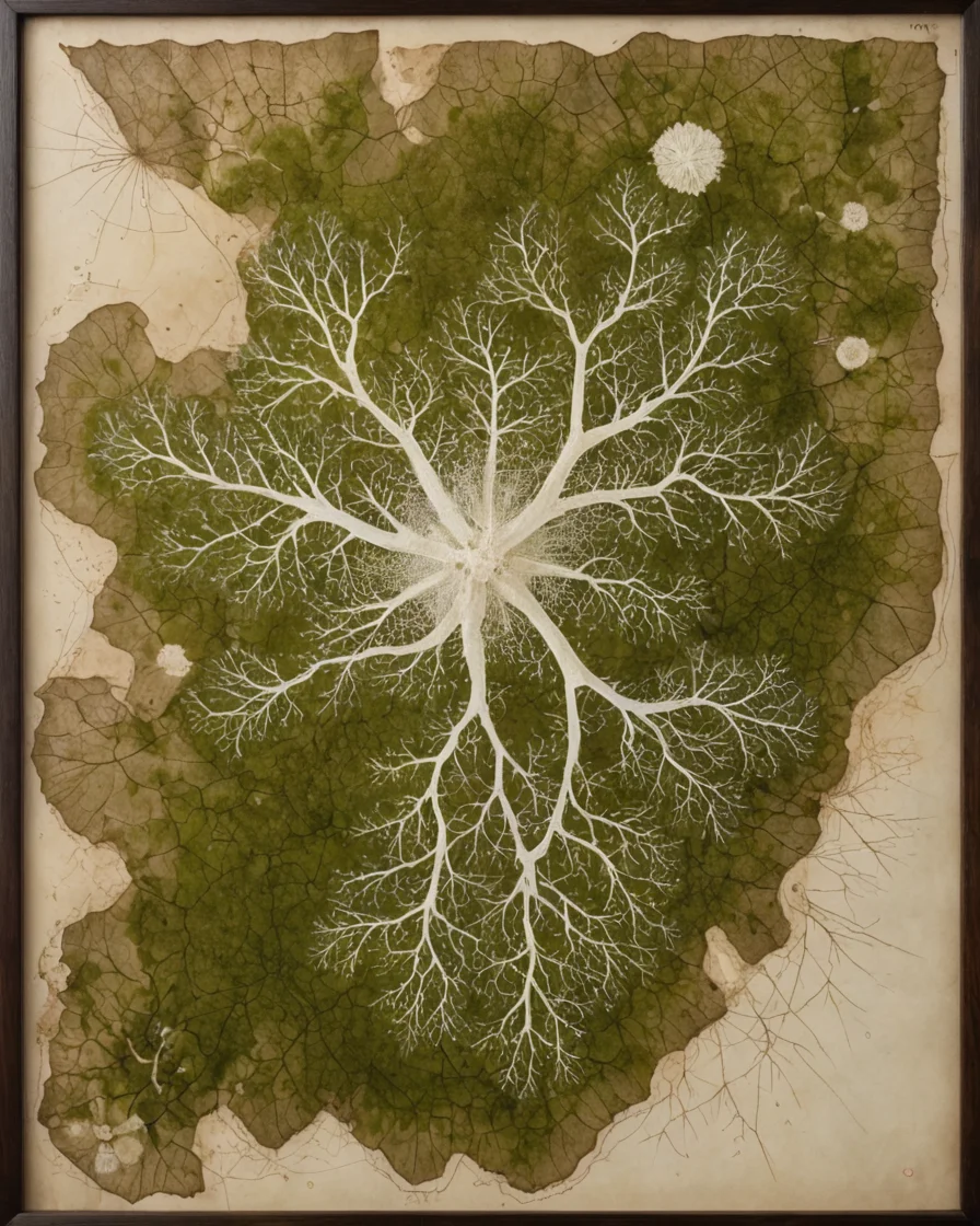 Living Map — SDXL AI prompt