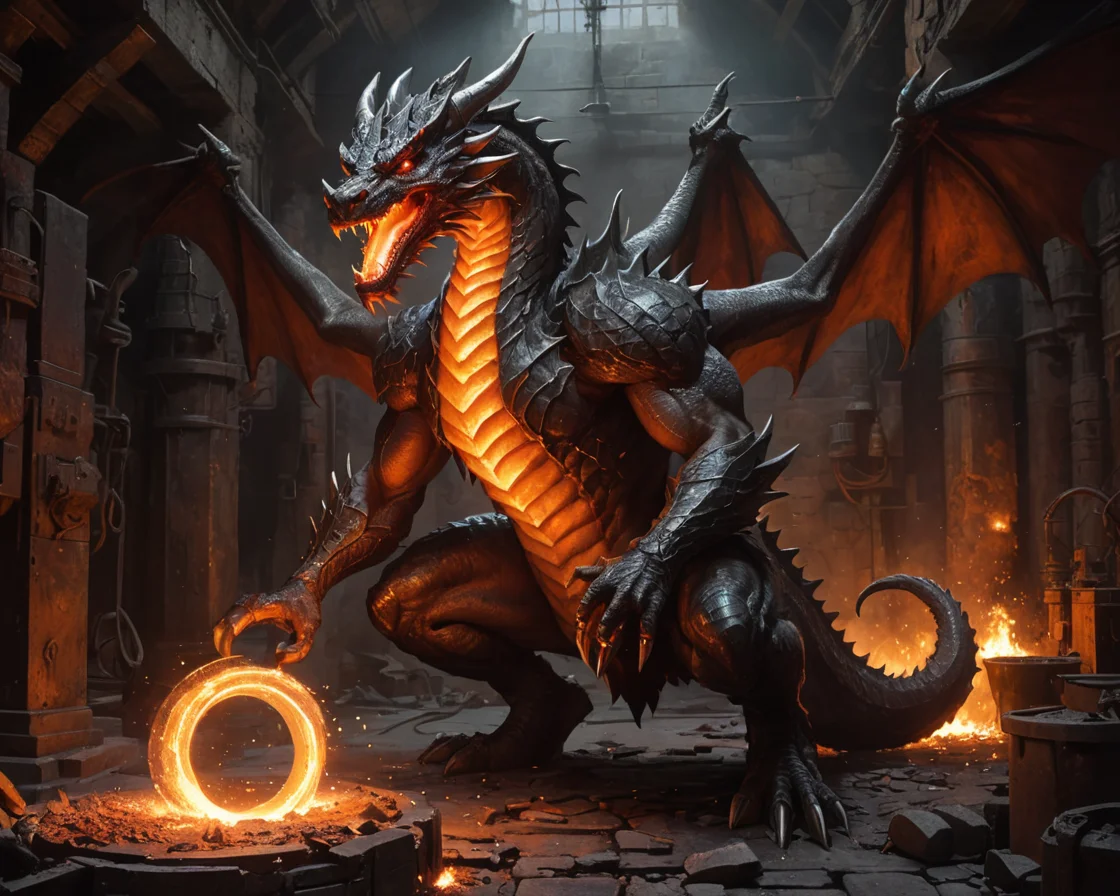 Mythic Forge Scrap — SDXL AI prompt