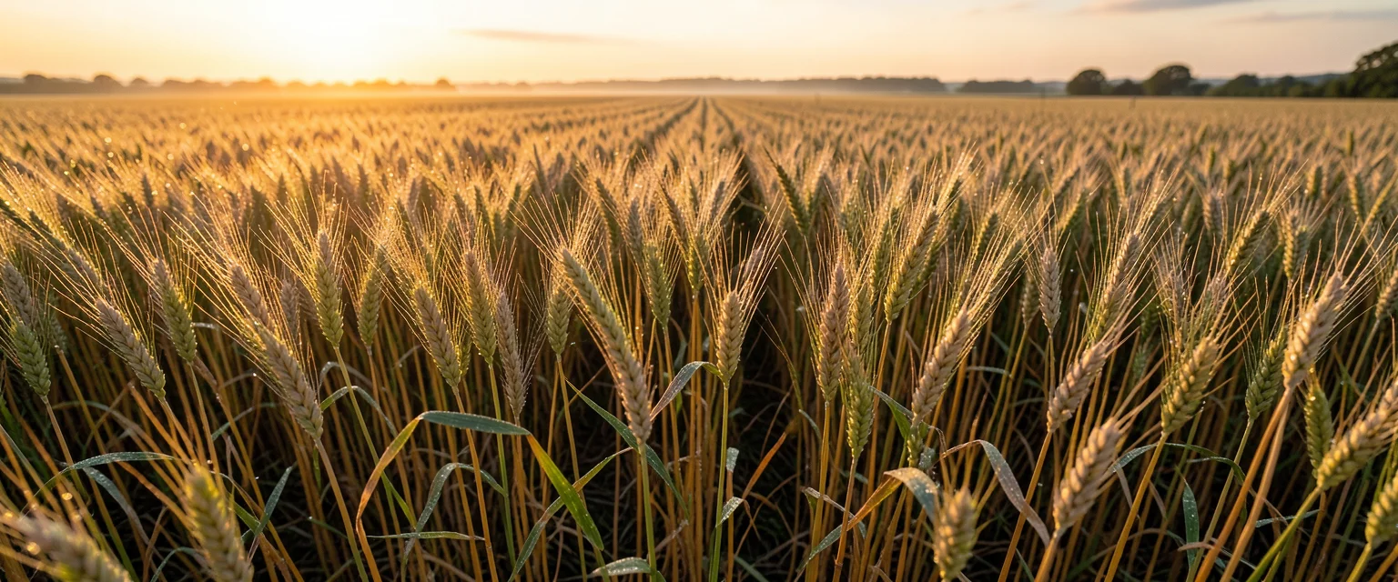Field of Golden Grain — Flux AI prompt