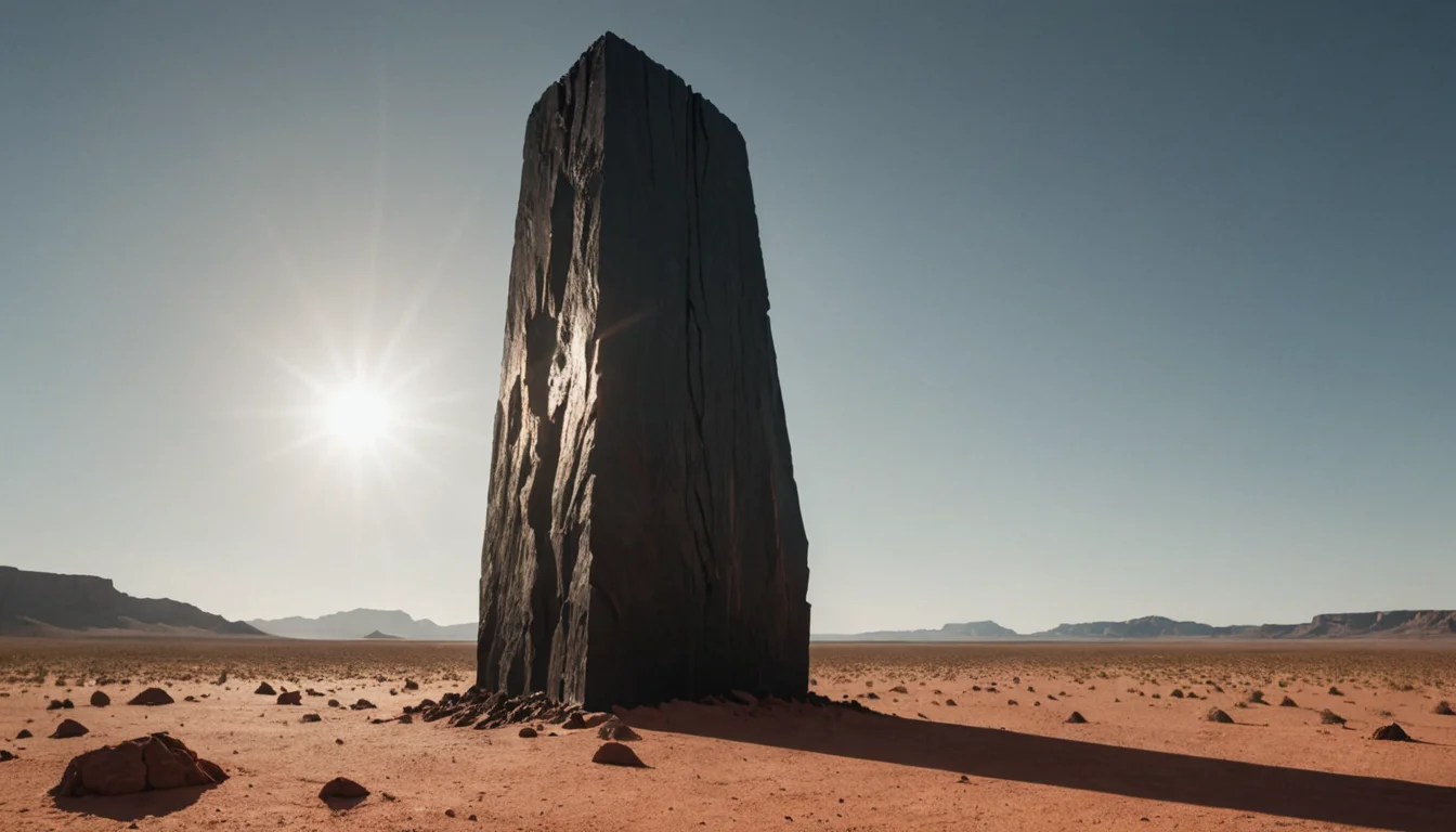 Obsidian Desert Sentinel — SDXL AI prompt