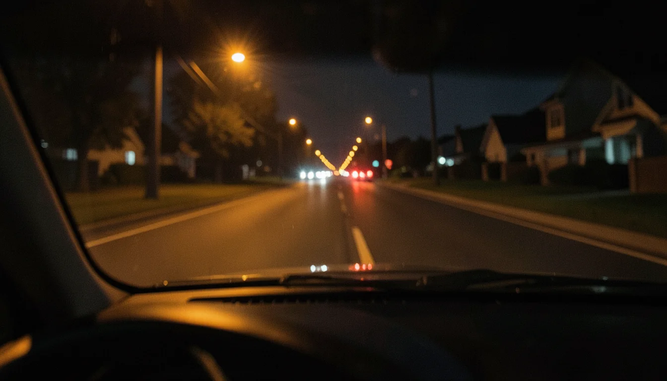 Streetlight Ghosts — Flux AI prompt