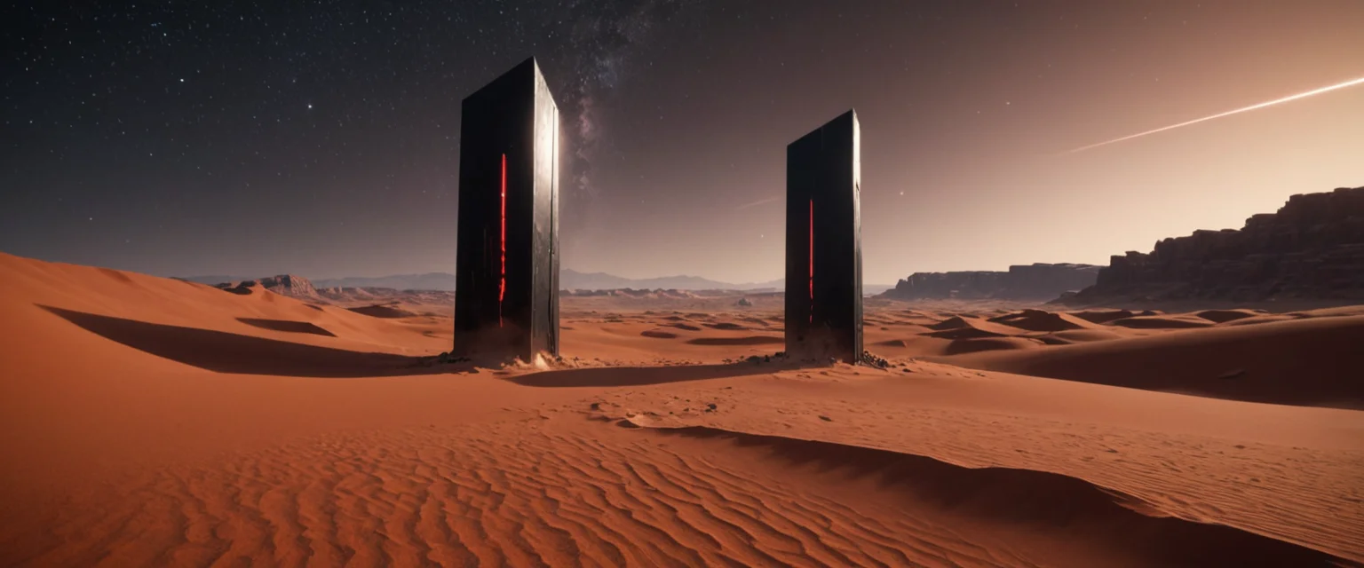 Dunes of the Binary Star — SDXL AI prompt